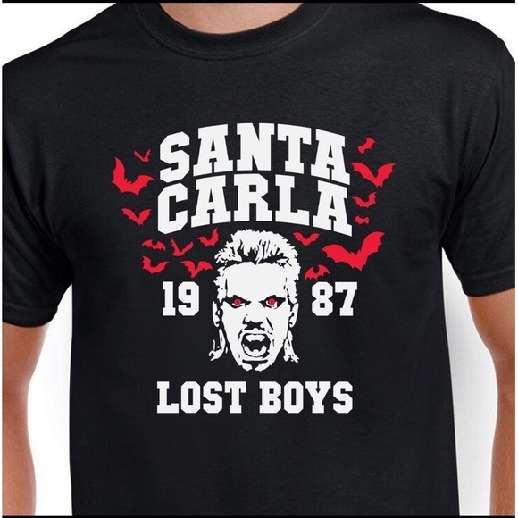 Gildan Other - Santa Carla California The Lost‎ Boys Movie Black T-Shirt Unisex 3XL